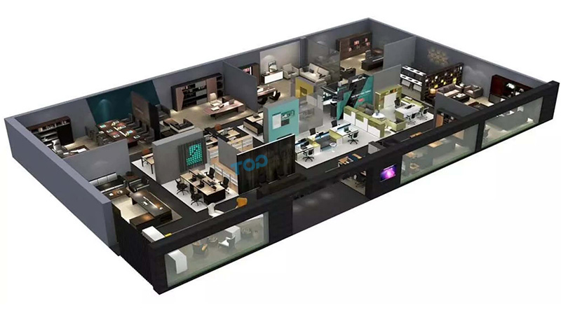 辦公場(chǎng)所3D效果圖 辦公場(chǎng)所3D效果圖