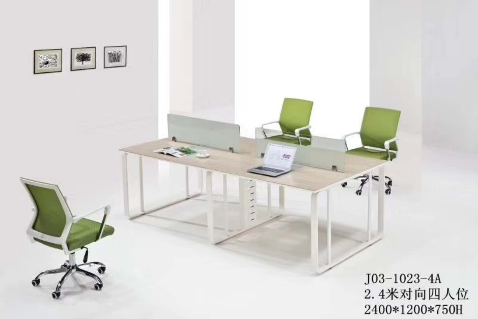 對(duì)向四人位辦公桌 對(duì)向四人位辦公桌